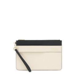 Clutch negro Audree Saffiano TOUS