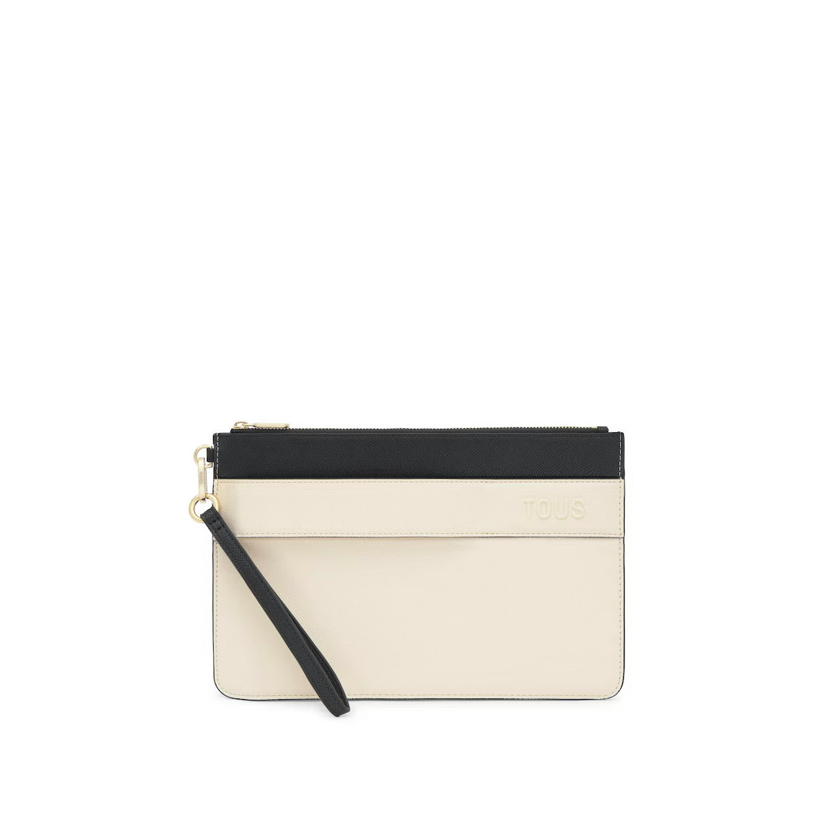 Clutch negro Audree Saffiano TOUS
