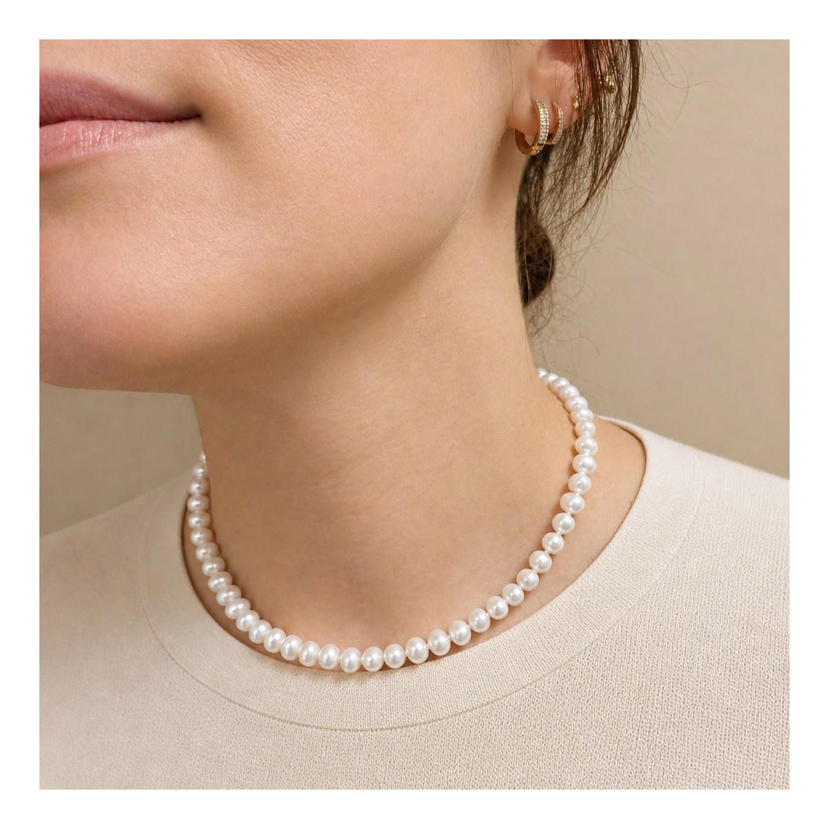 Collar perlas naturales barrocas LAS JOYAS DE IRENE