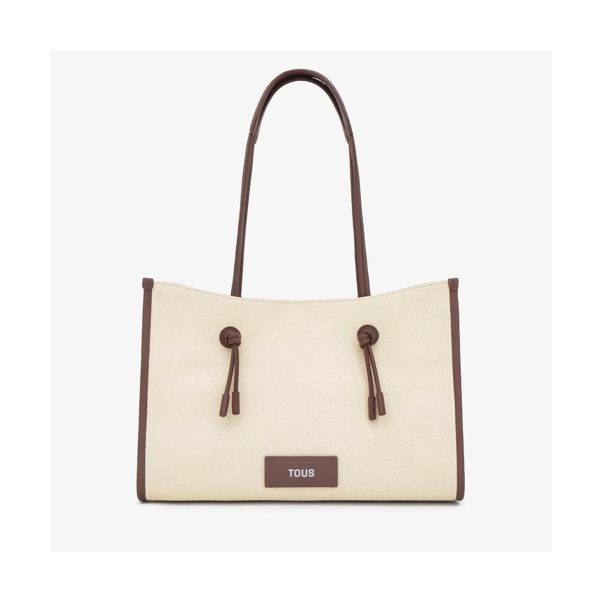 Shopper grande de jacquard beige TOUS Summer Holidays