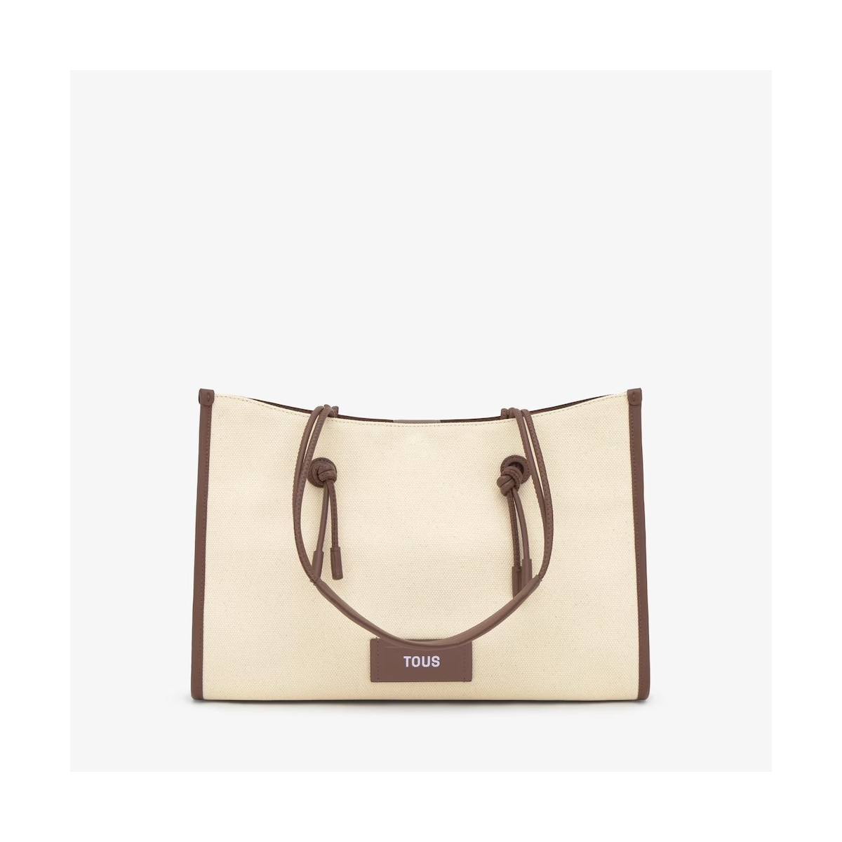 Shopper grande de jacquard beige TOUS Summer Holidays