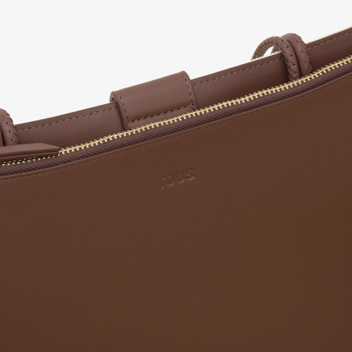 Shopper grande de jacquard beige TOUS Summer Holidays