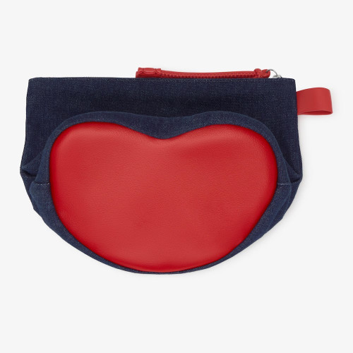 Neceser corazón rojo y azul marino TOUS Icons