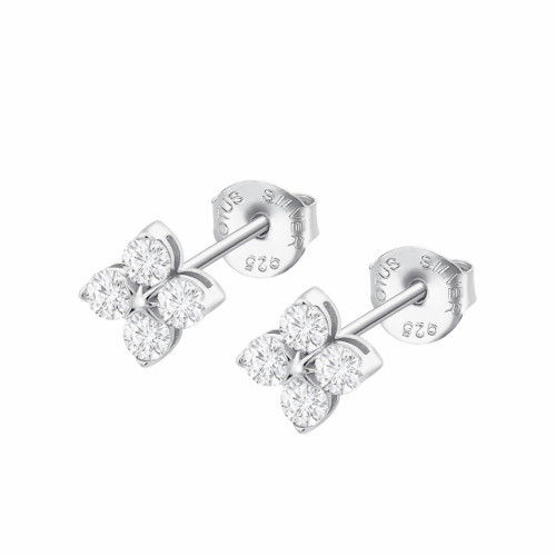 Pendientes flor Beyond Classics LOTUS SILVER