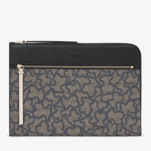 Funda para portátil negra Kaos Icon TOUS