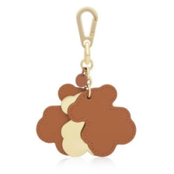 Llavero en color camel Triple Bear TOUS