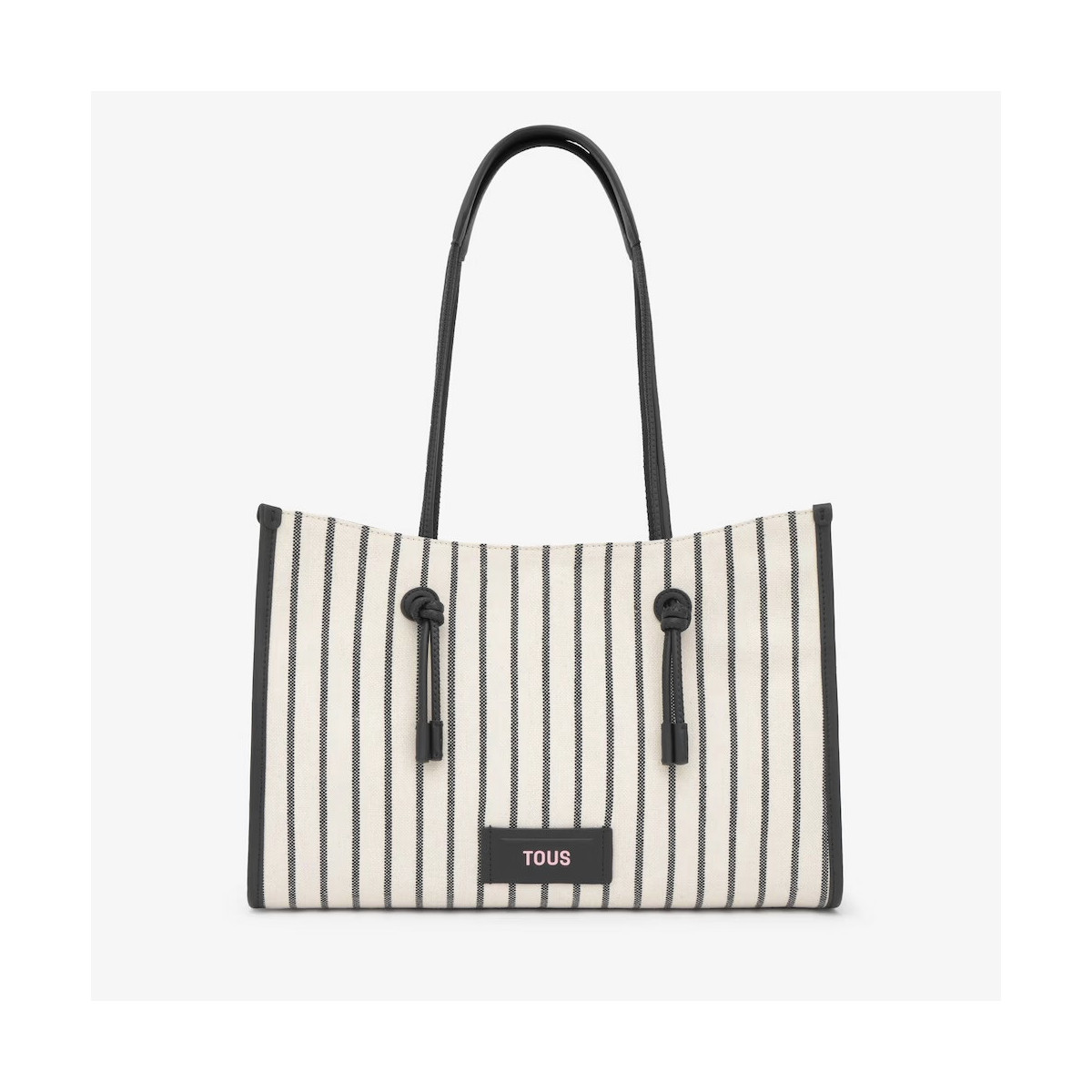 Shopper grande de jacquard negro TOUS Summer Holidays