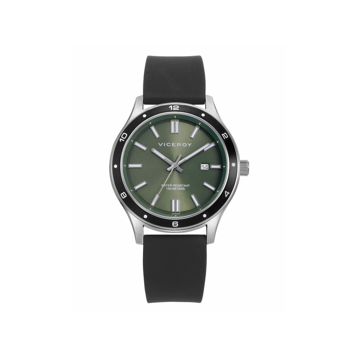 Reloj verde correa silicona VICEROY