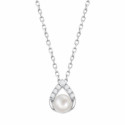 Collar perla LOTUS SILVER Collar perla LOTUS SILVER
