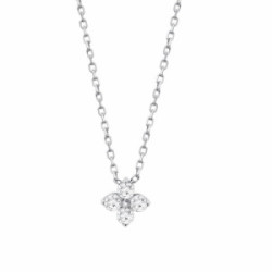 Collar flor Beyond LOTUS SILVER