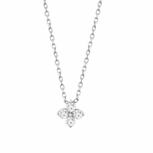 Collar flor Beyond LOTUS SILVER