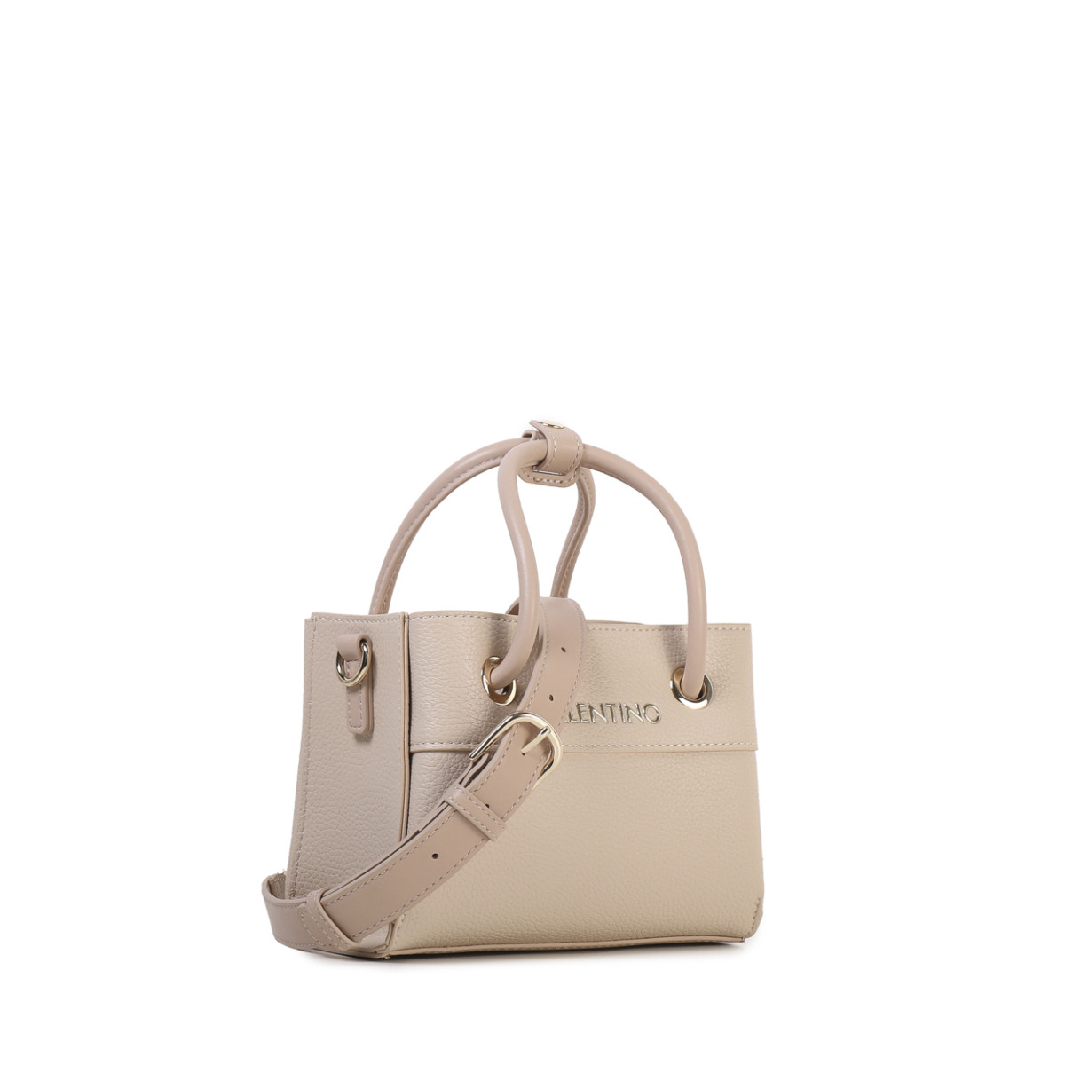 Bolso de mano-bandolera crudo VALENTINO