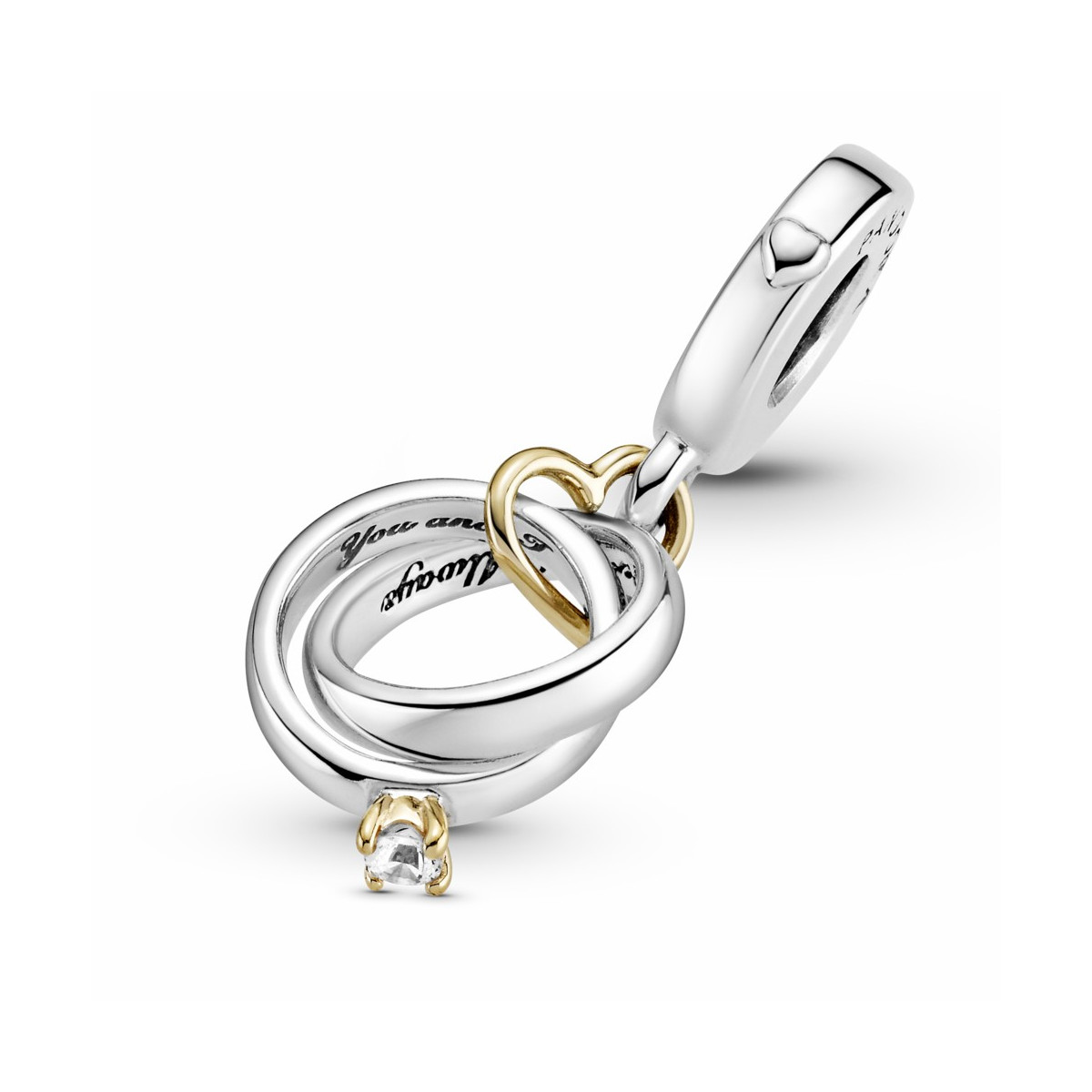 Pandorra Charm Anillos de Boda