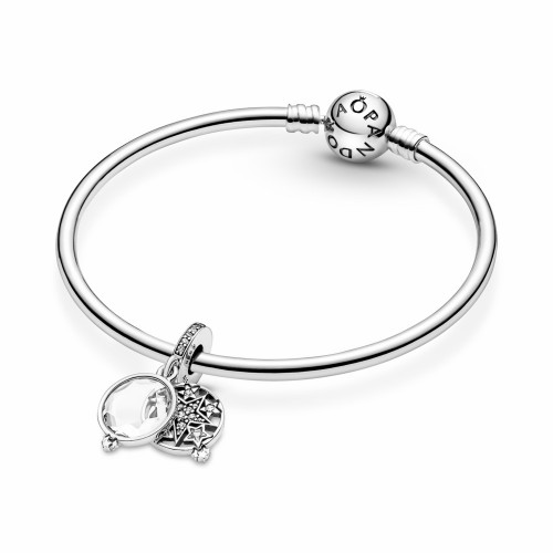 Pandora Charm Colgante Doble Estrella Magnificada