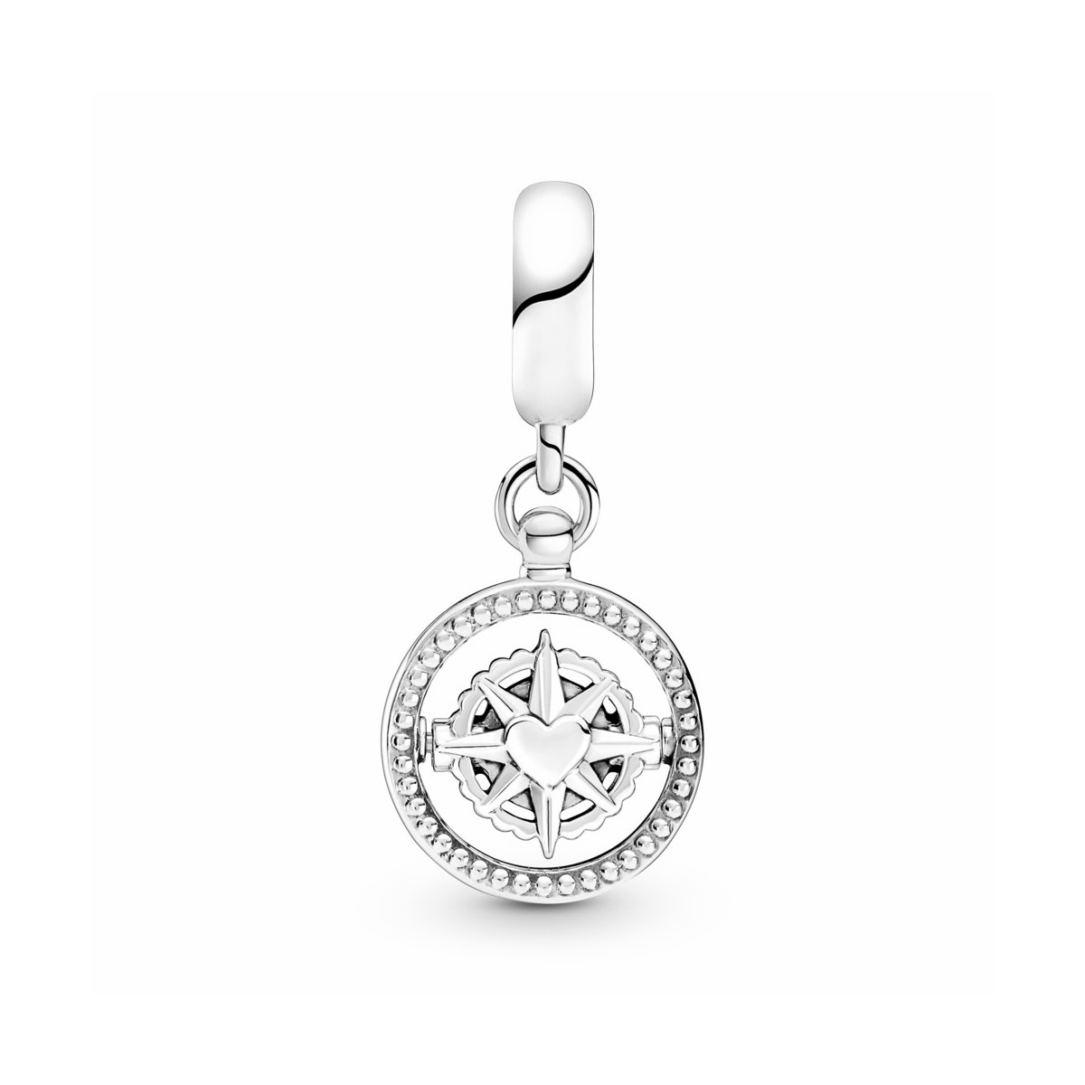 Pandora Charm Colgante Brújula Giratoria