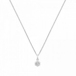 Itemporality Collar Flor diamantes 0.11quilates - GNL-101-007-UU