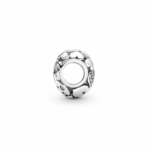 Pandora Charm corazón Filigrana Brillante