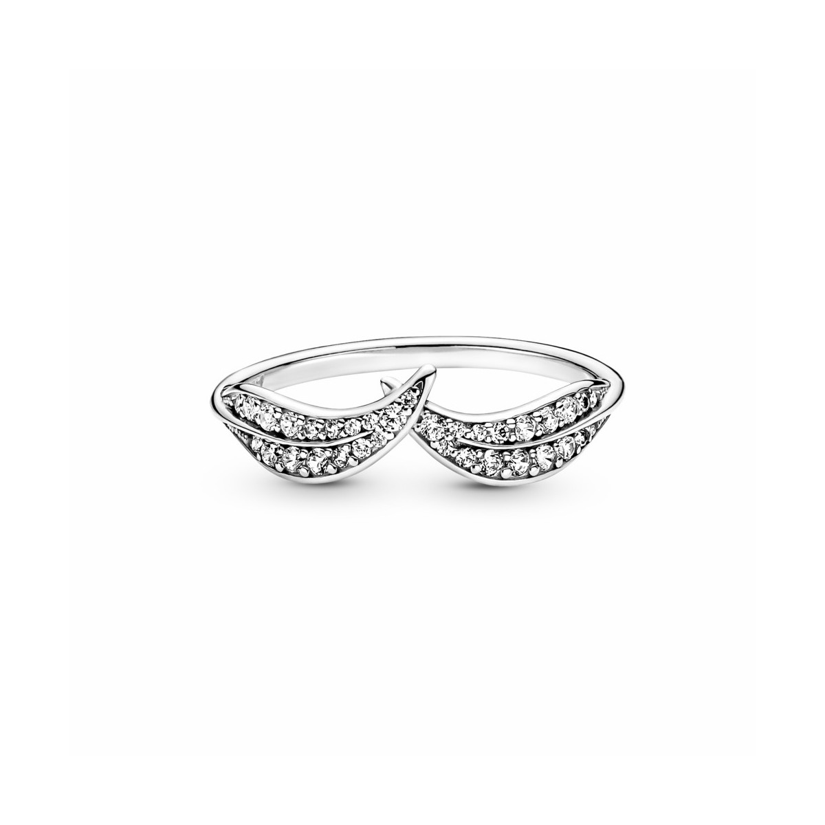 Pandora Anillo Hojas Brillantes